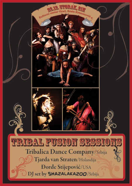Vodimo Vas na Tribal Fussion Sessions Vodimo Vas na Tribal Fussion Sessions