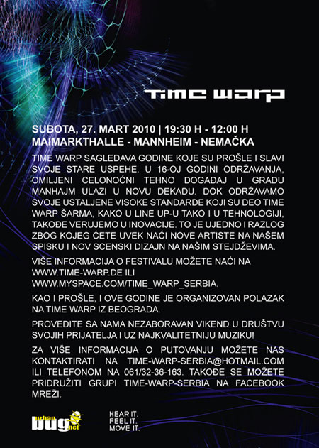 Time Warp 2010. Time Warp 2010.