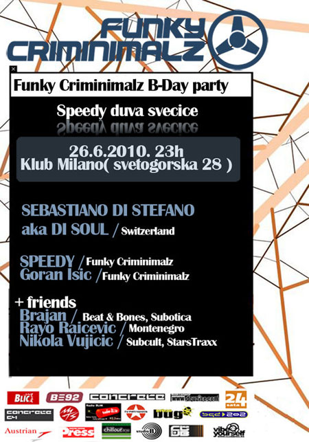 Funky Criminimalz 3rd B-Day