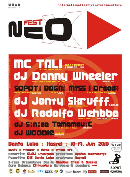 Neofest 2010, Banja Luka Neofest 2010, Banja Luka