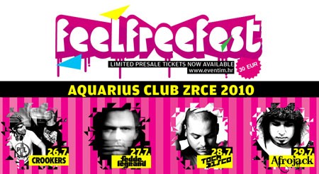 Feel Free Fest na ostrvu Pag