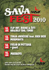 Sava Fest 2010 na splavu Gusar