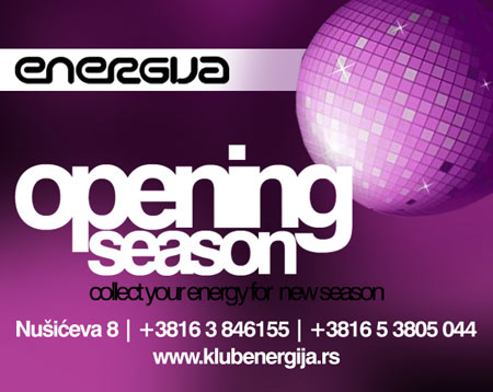 Energija, opening season