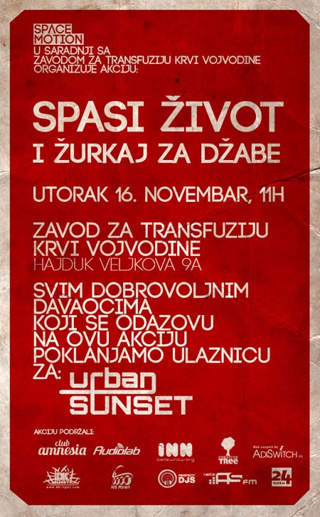 Spasi život i žurkaj za džabe