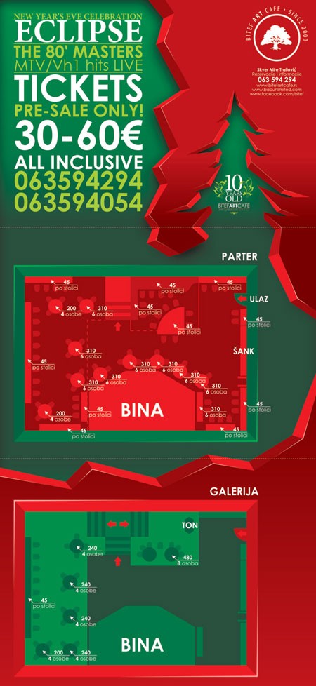 Nova godina 2011: BitefArt Cafe