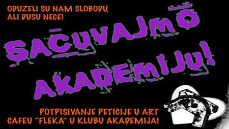 Koncertima i žurkama za Akademiju!