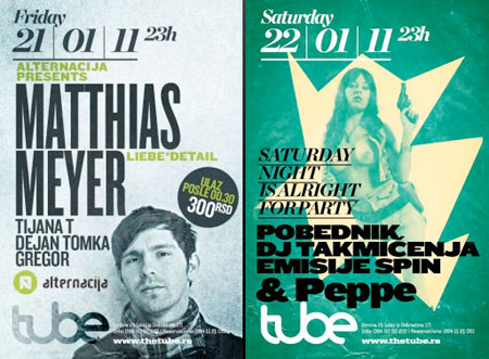 The Tube ovog vikenda