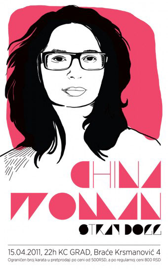 Chinawoman u Kulturnom centru Grad Chinawoman u Kulturnom centru Grad