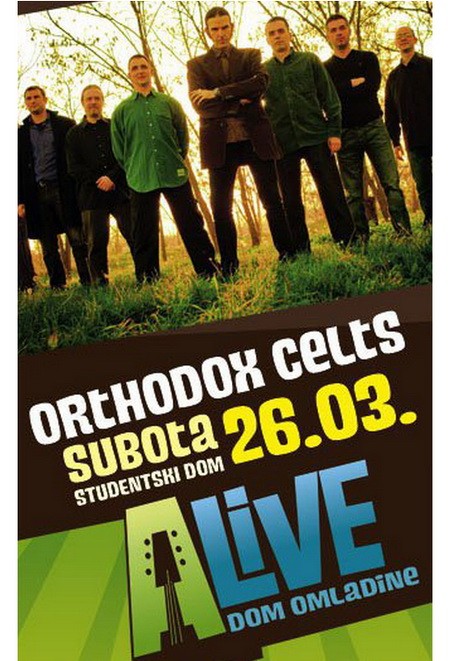 Orthodox Celts, studentski dom Pančevo 26.03.2011. Orthodox Celts, studentski dom Pančevo 26.03.2011.