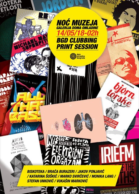 Izložba: Belgrade Clubbing Print Session