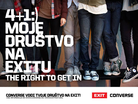 4+1  moje dru&scaron;tvo na EXIT-u!