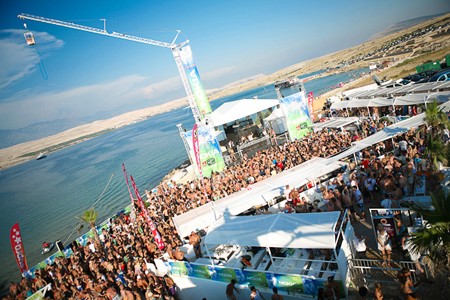 Club Papaya Zrće beach