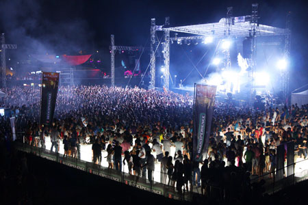FatBoy Slim, Big Beach festival 2011, Hrvatska FatBoy Slim, Big Beach festival 2011, Hrvatska