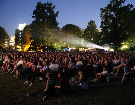 Atmosfera na Cinema City Festu, NS, 2011