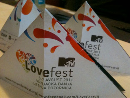 The Love Festival 2011, Vrnjačka Banja