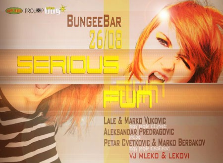 Serious Fun, Bungee Bar, Ada