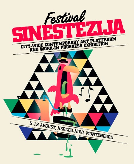Sinestezija flajer, Herceg Novi, 2011 Sinestezija flajer, Herceg Novi, 2011