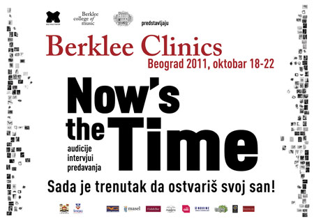 Berklee Clinics, Beograd, Oktobar 18-22, 2011