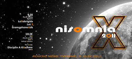 Nisomnia 2011, Ni&scaron;