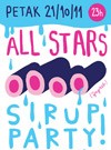 Vodimo vas na All Stars Sirup Party!