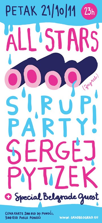 Vodimo vas na All Stars Sirup Party!