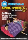 Vodimo vas na koncert April O'Neil sa kanala 6 u klubu Gun