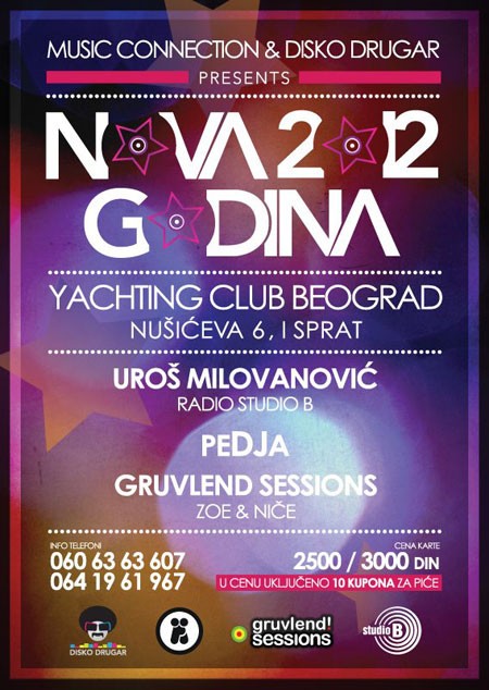 Nova godina 2012, Yachting Club