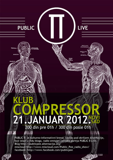 Vodimo vas na Public &prod; Live, Miss Sunshine, u klubu Compressor
