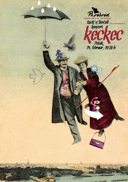 Keckec u UK Parobrod