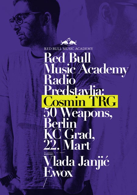 Cosmin TRG na Red Bull Music Academy Workshopu u Beogradu, 2012