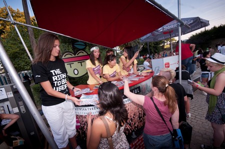 Info Desk Exit festivala