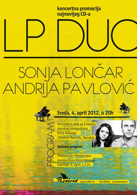LP Duo koncertna promocija CD-a u Parobrodu