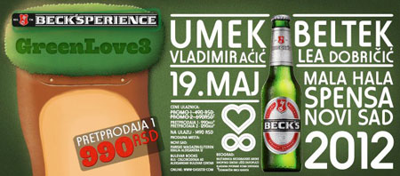 Eko akcija Beck&rsquo;s-a i Green love festivala na &Scaron;trandu