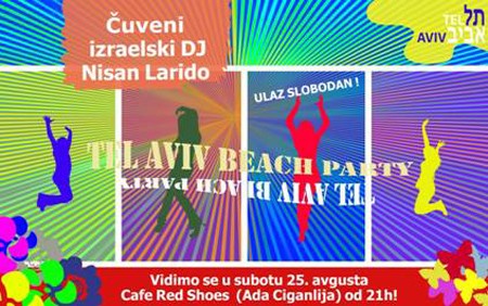 Tel Aviv Beach Party na Adi