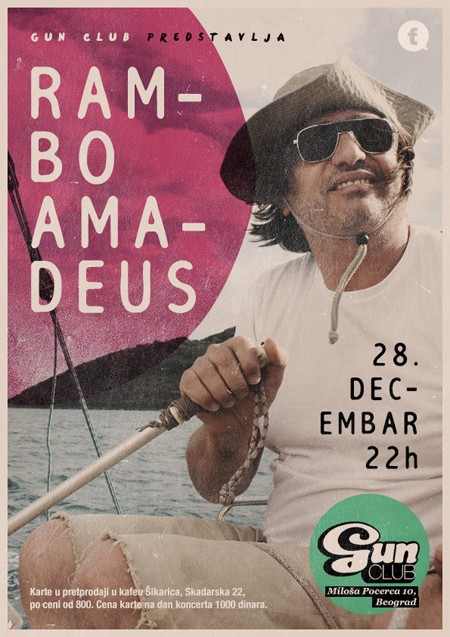 ODLOŽEN koncert Ramba Amadeusa
