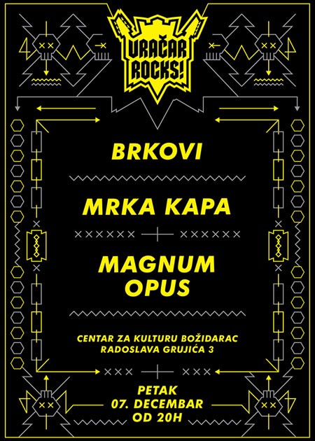Vračar Rocks: Brkovi, Mrka Kapa i Magnum Opus
