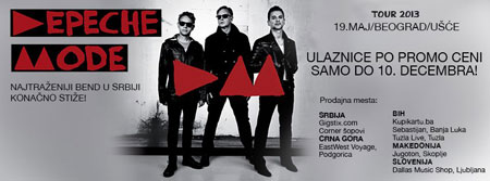 Jo&scaron; tri dana za promo ulaznice za Depeche Mode!