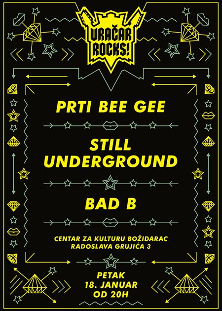 Vračar Raps - Prti Bee Gee, Still Underground & Bad B.