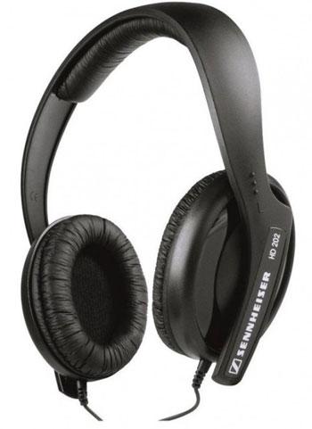 Sennheiser HD 202 headphones (3.5 mm)