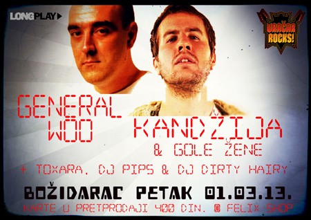 Vračar Rocks! General Woo & Kandžija