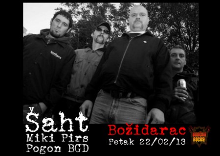 Vračar Rocks! &Scaron;aht, Miki Pirs & PogonBGD