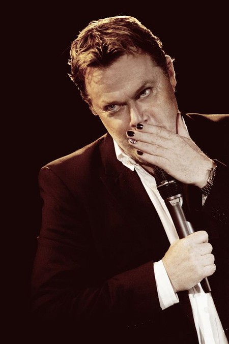 Eddie Izzard uoči nastupa u DOB-u