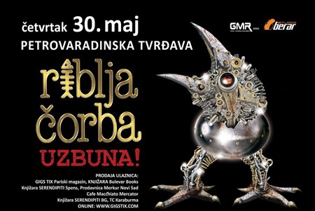 Rasprodate promo ulaznice za koncert Riblje Corbe