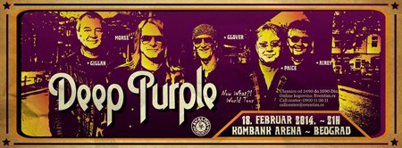 Deep Purple 28. februara u Beogradu!