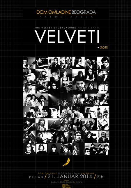 Koncert benda Velveti u DOB-u