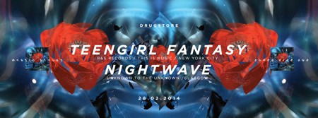 &lsquo;Live&rsquo; nastup dua Teengirl Fantasy (USA) & Nightwave (SCO) DJ set