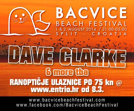 Dave Clarke na Bačvice Beach festivalu u Splitu