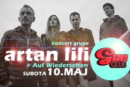 Artan Lili (+ Auf Wiedersehen) 10. maja u klubu Gun