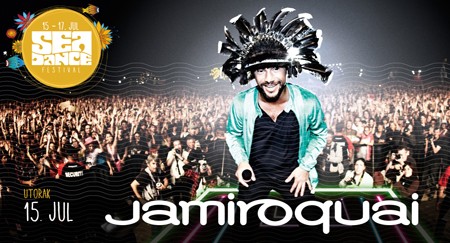 Jamiroquai zvezda Sea Dance festivala!