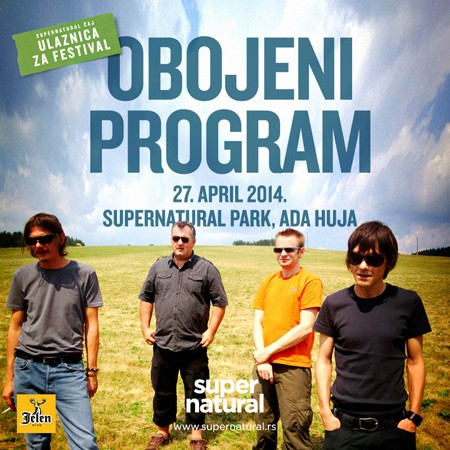 Obojeni program na Supernatural festivalu 27. aprila!